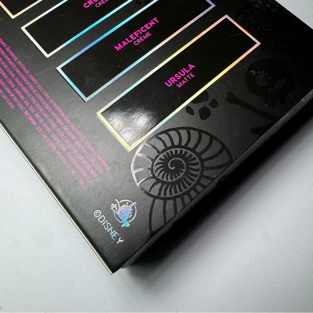 COLOURPOP‎ Disney Villains Misunderstood Luxe Lipstick Set Crème and Matte NEW